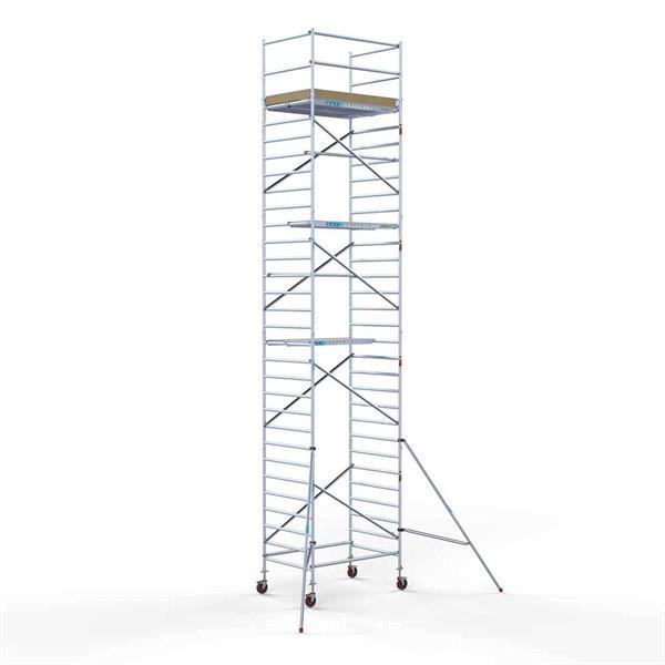 Grote foto rolsteiger basis 135 x 190 x 10 2 meter werkhoogte met licht doe het zelf en verbouw ladders en trappen