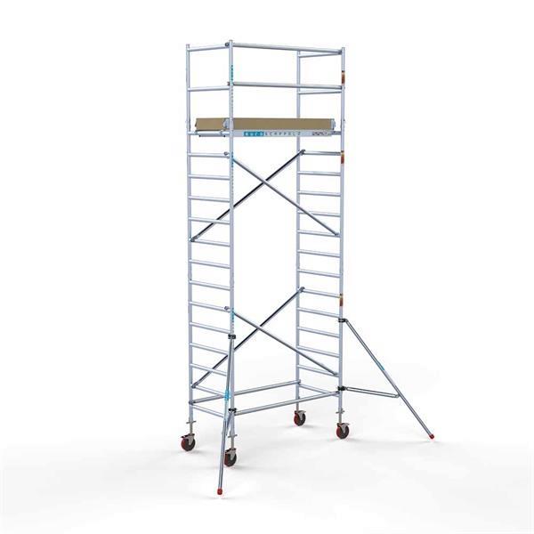 Grote foto rolsteiger basis 90 x 190 x 6 2 meter werkhoogte met lichtge doe het zelf en verbouw ladders en trappen