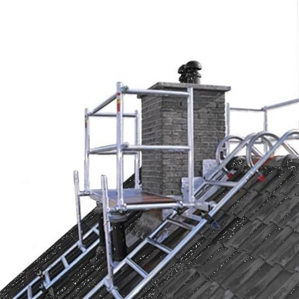 Grote foto daksteiger compleet 250 cm doe het zelf en verbouw ladders en trappen