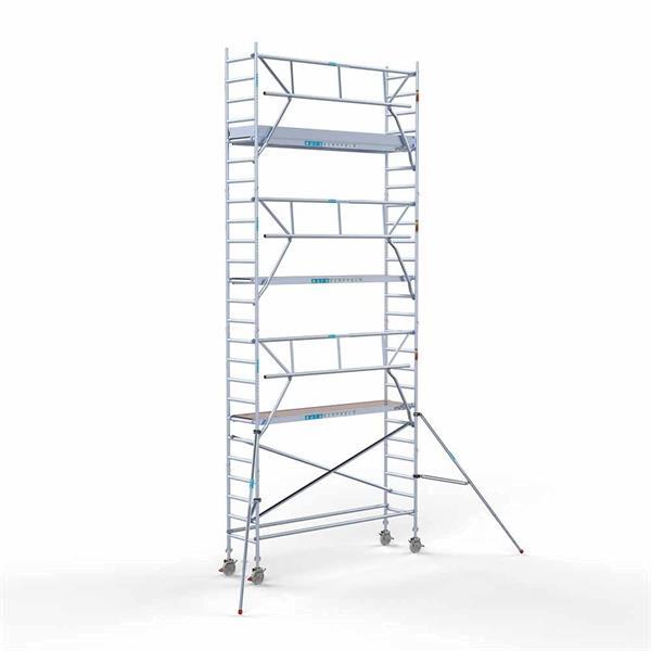 Grote foto rolsteiger standaard 75x305 8 2m werkhoogte enkele voorloopl doe het zelf en verbouw ladders en trappen
