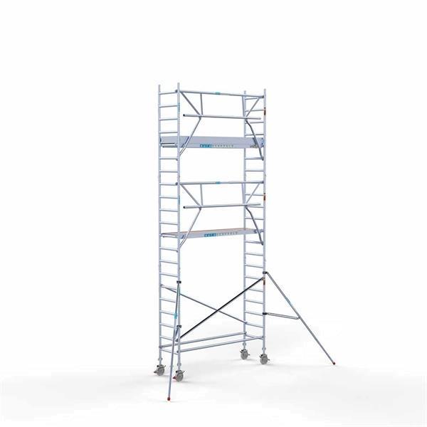 Grote foto rolsteiger standaard 75x250 7 2m werkhoogte enkele voorloopl doe het zelf en verbouw ladders en trappen