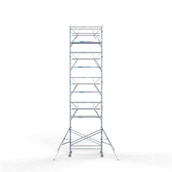 Grote foto rolsteiger standaard 135x250 11 2m werkhoogte dubbele voorlo doe het zelf en verbouw ladders en trappen