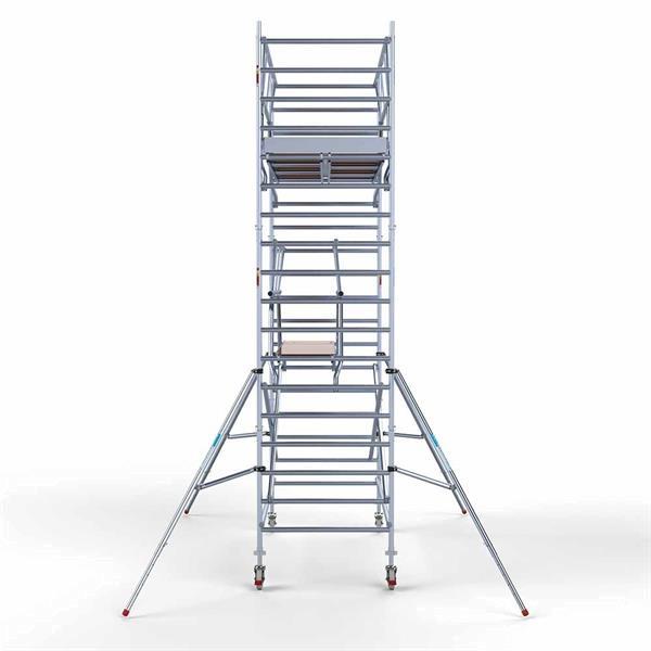 Grote foto rolsteiger standaard 135x305 6 2m werkhoogte carbon vloer du doe het zelf en verbouw ladders en trappen