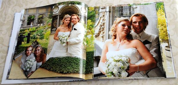 Grote foto trouwreportages op stick of album . diensten en vakmensen fotografen