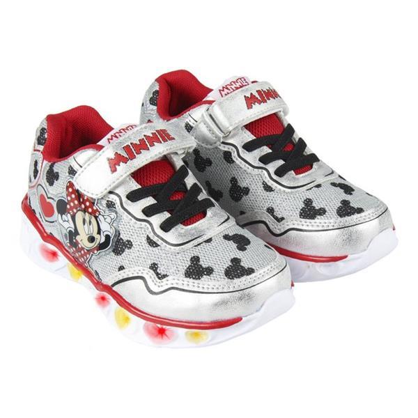 Grote foto disney sneaker minnie mouse met lichtjes gratis haarband m kinderen en baby schoenen voor meisjes