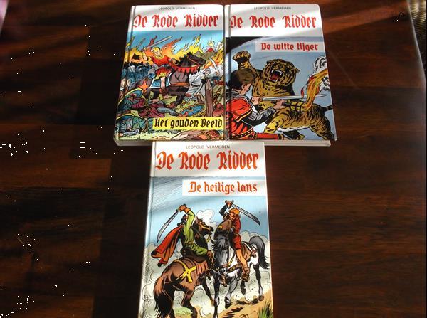 Grote foto 3 rode ridderboeken boeken stripboeken