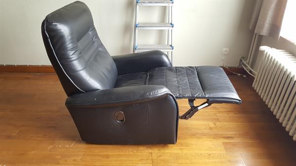 Grote foto 2 zwarte relax zetels huis en inrichting fauteuils