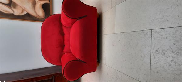 Grote foto rode design salon cinna huis en inrichting fauteuils
