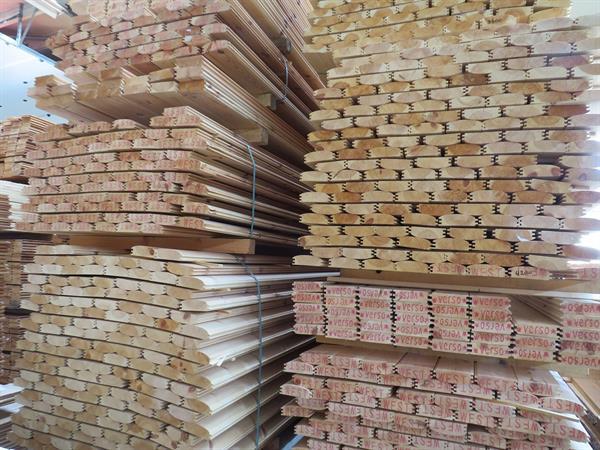 Grote foto grenen blokhutdelen 45mm dik doe het zelf en verbouw hout en planken