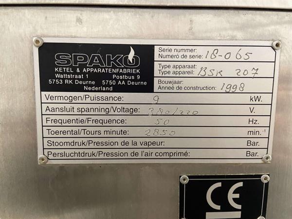 Grote foto rvs spako oven combi steamer combisteamer steamer 7 x 60 40 diversen overige diversen