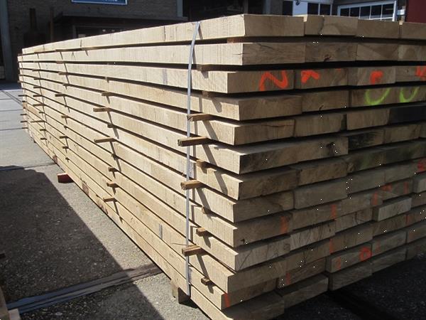 Grote foto eiken palen planken en balken uit voorraad leverb doe het zelf en verbouw hout en planken