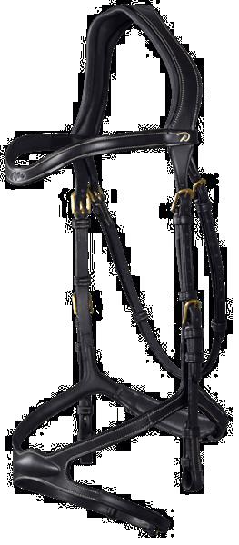 Grote foto x fit bridle d collection color brown size full dieren en toebehoren paarden accessoires