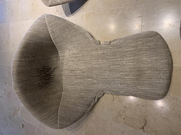 Grote foto bertoia stoffering antiek en kunst stoelen en banken