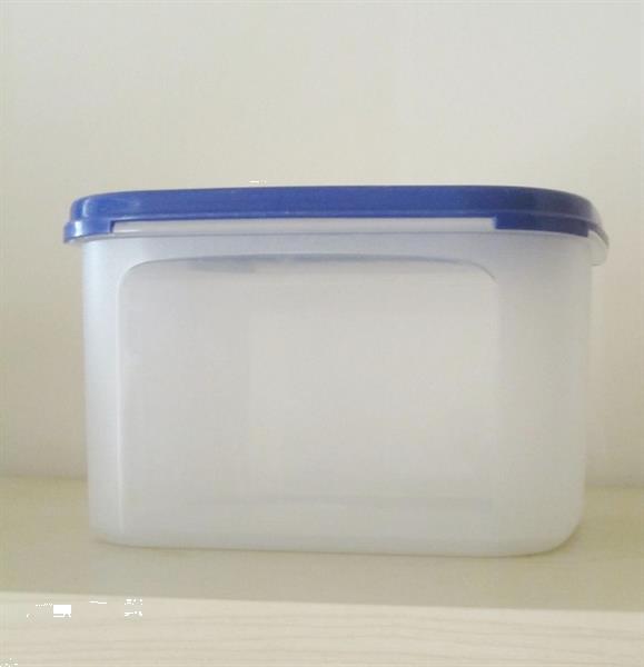 Grote foto tupperware vierkante ruimtespaarder 2 6 liter huis en inrichting tupperware