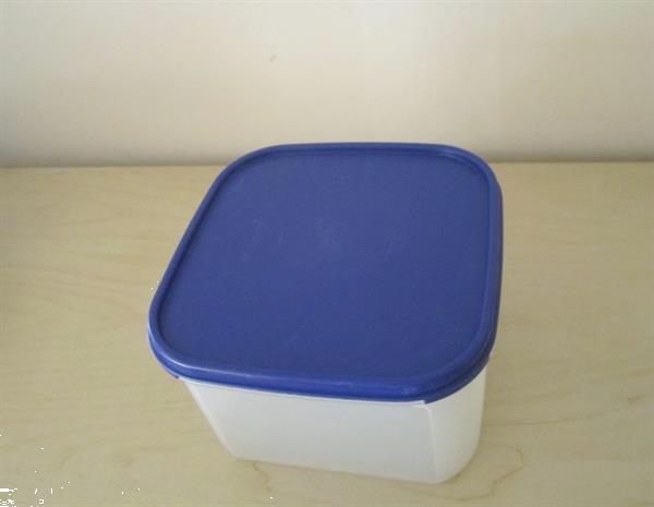 Grote foto tupperware vierkante ruimtespaarder 2 6 liter huis en inrichting tupperware