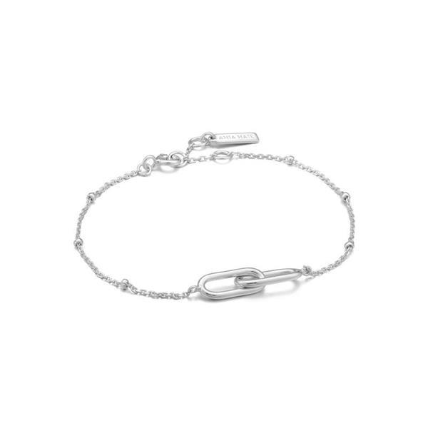 Grote foto beaded chain link bracelet van ania haie kleding dames sieraden