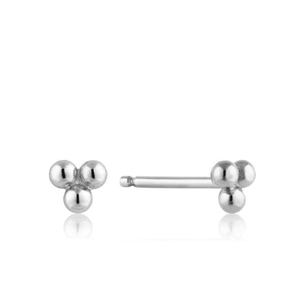 Grote foto modern triple ball stud earrings van ania haie kleding dames sieraden