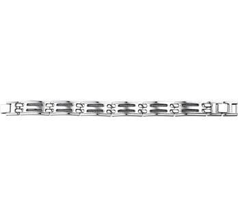 Grote foto kabel schakelarmband voor heren lengte 21 cm kleding dames sieraden