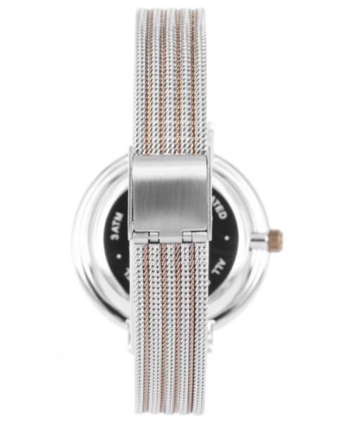 Grote foto robuust zilverkleurig dames horloge van prisma met ros goudk kleding dames horloges