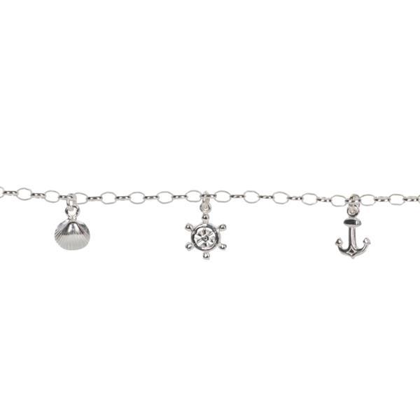 Grote foto lilly zilveren bedelarmband met maritieme bedels voor kinder kleding dames sieraden