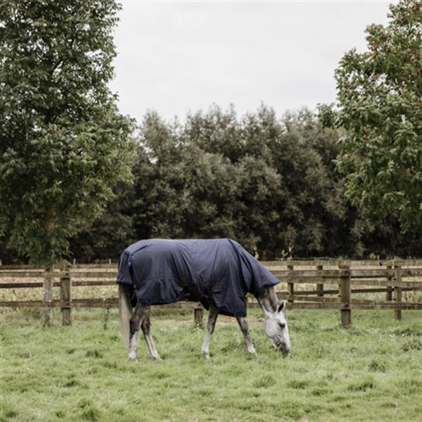Grote foto neck all weather hurricane kleur navy optie 150 gram dieren en toebehoren paarden accessoires