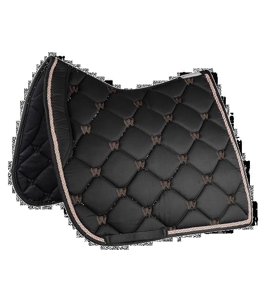 Grote foto valencia saddle pad color nightblue silver size dress dieren en toebehoren paarden accessoires