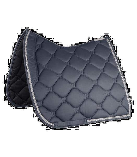 Grote foto valencia saddle pad color nightblue silver size dress dieren en toebehoren paarden accessoires