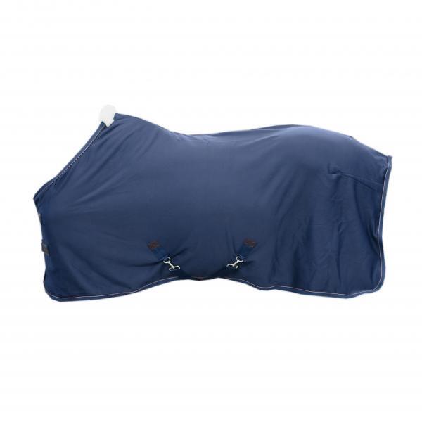 Grote foto zweetdeken fleece navy color navy size 140 190 6 3 dieren en toebehoren paarden accessoires