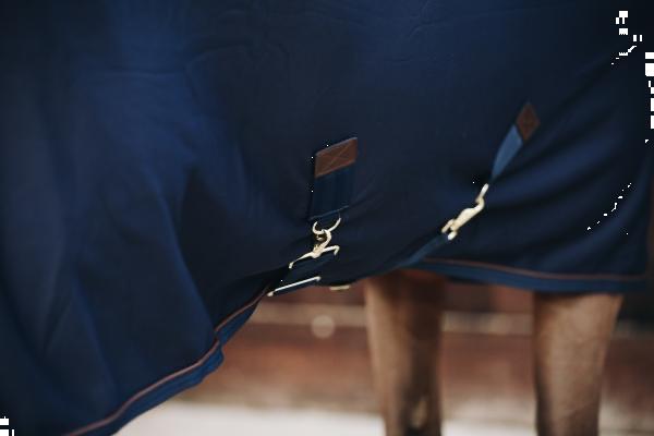 Grote foto zweetdeken fleece navy color navy size 140 190 6 3 dieren en toebehoren paarden accessoires