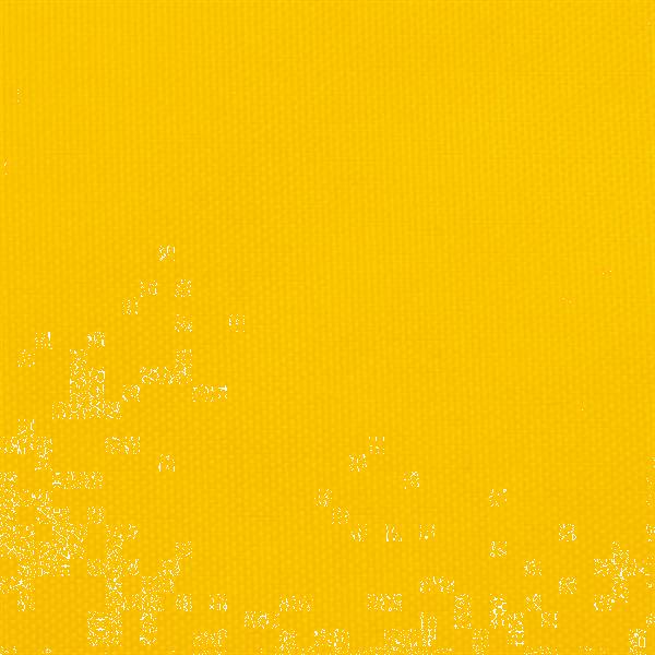 Grote foto vidaxl zonnescherm driehoekig 4x5x6 4 m oxford stof geel tuin en terras overige tuin en terras
