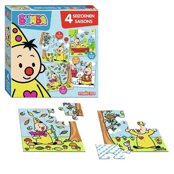 Grote foto bumba puzzel 4 seizoenen kinderen en baby puzzels