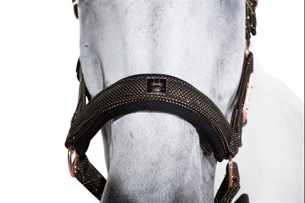 Grote foto headcollar glitter mesh doublepin heritage 20 21 color ivo dieren en toebehoren paarden accessoires
