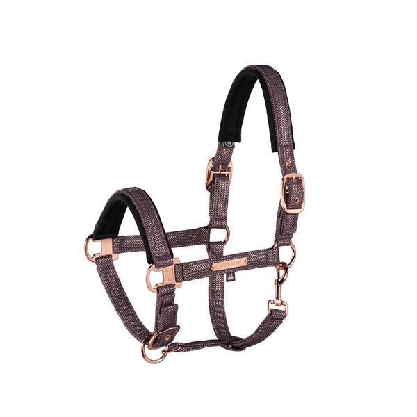 Grote foto headcollar glitter mesh doublepin heritage 20 21 color ivo dieren en toebehoren paarden accessoires