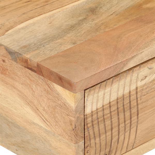 Grote foto vidaxl table basse 100x50x40 cm bois d acacia massif huis en inrichting eettafels