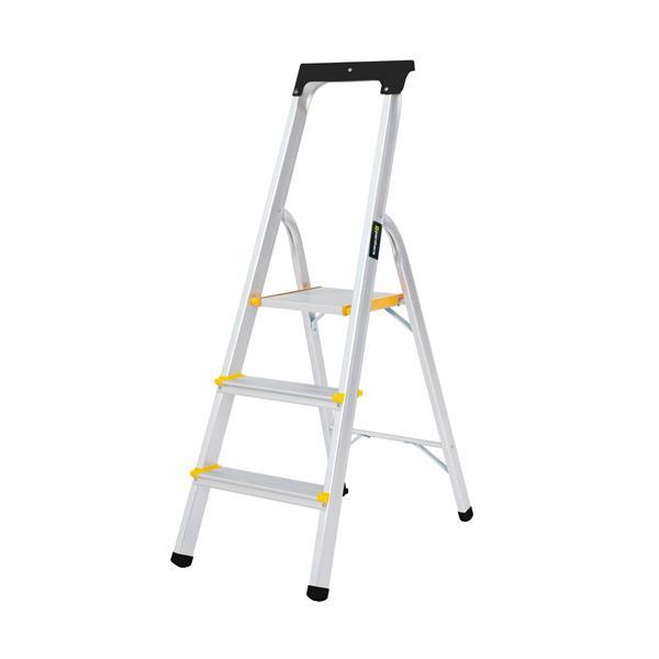 Grote foto panthera huishoudtrap 1x3 treden doe het zelf en verbouw ladders en trappen