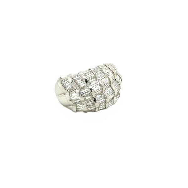 Grote foto witgouden mantelring met diamant 18 krt kleding dames sieraden