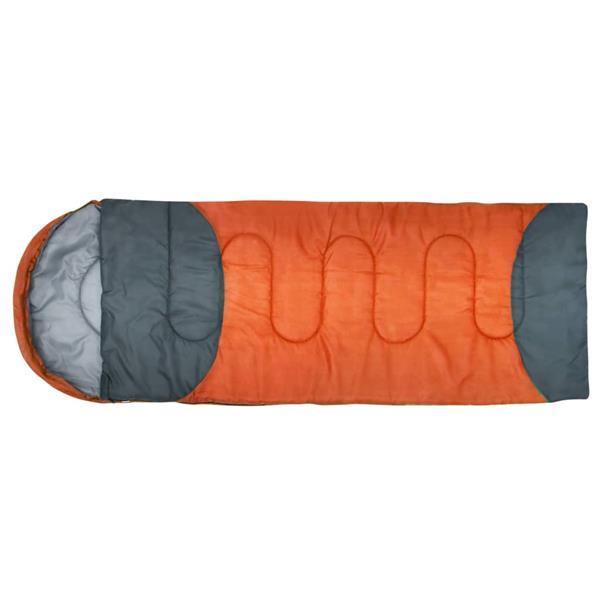 Grote foto vidaxl slaapzak 10 1000 g oranje caravans en kamperen overige caravans en kamperen