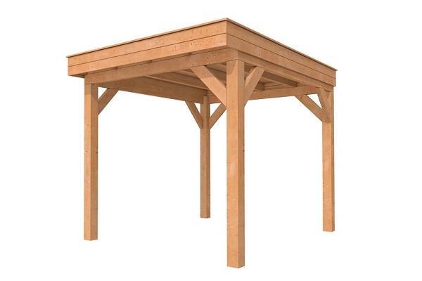 Grote foto overkapping premium xxl 310x400 cm tuin en terras tuinhuisjes en blokhutten