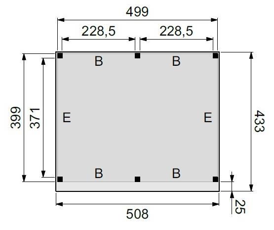 Grote foto overkapping premium xxl 500x400 cm tuin en terras tuinhuisjes en blokhutten