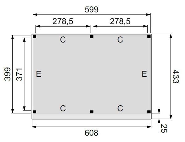 Grote foto overkapping premium xxl 600x400 cm tuin en terras tuinhuisjes en blokhutten