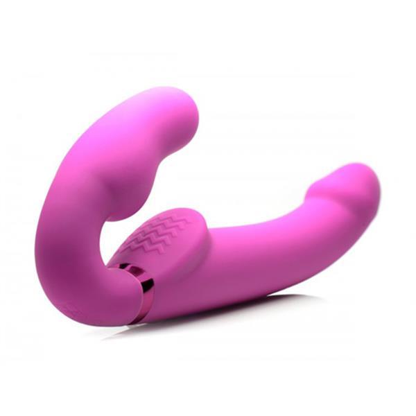 Grote foto opblaasbare strapless strap on met afstandsbediening erotiek overige stimuli