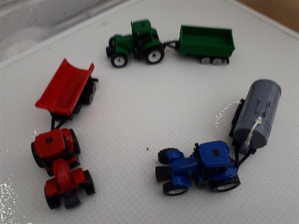 Grote foto speelgoed tractors x3 3 tractors kinderen en baby speelgoed voor jongens