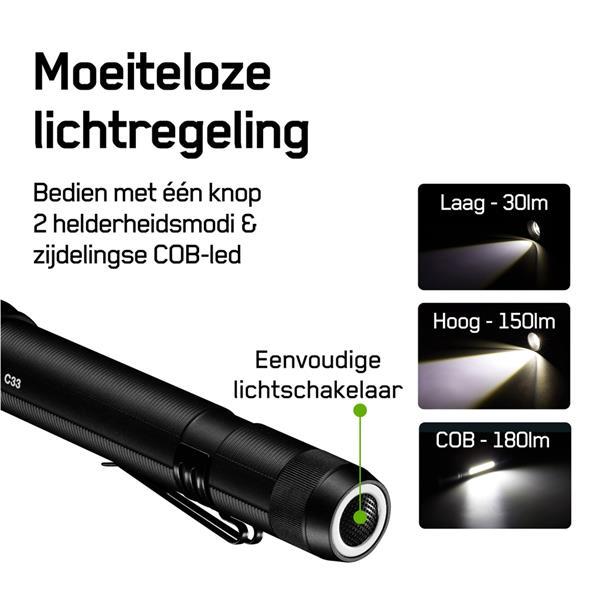 Grote foto gp zaklamp 2x aa 150 lumen huis en inrichting overige