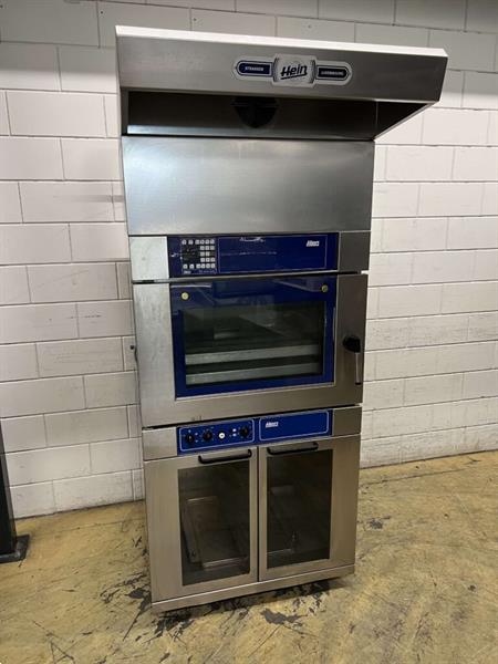 Grote foto rvs hein bake off oven heteluchtoven winkeloven oven met rij diversen overige diversen