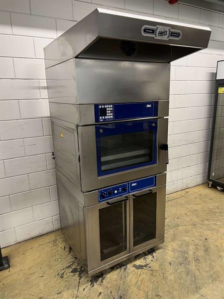 Grote foto rvs hein bake off oven heteluchtoven winkeloven oven met rij diversen overige diversen