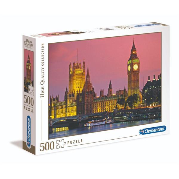 Grote foto clementoni high quality collection puzzel londen 500 stukjes kinderen en baby puzzels