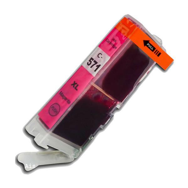 Grote foto 1 compatible magenta ink cartridge c 571 xl computers en software inktcartridges