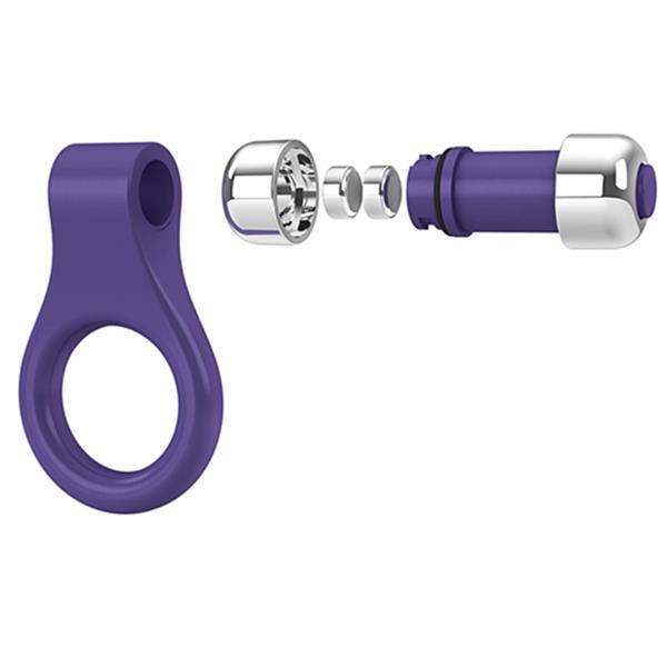 Grote foto cockring ovo b1 purple erotiek tepelklemmen en penisringen