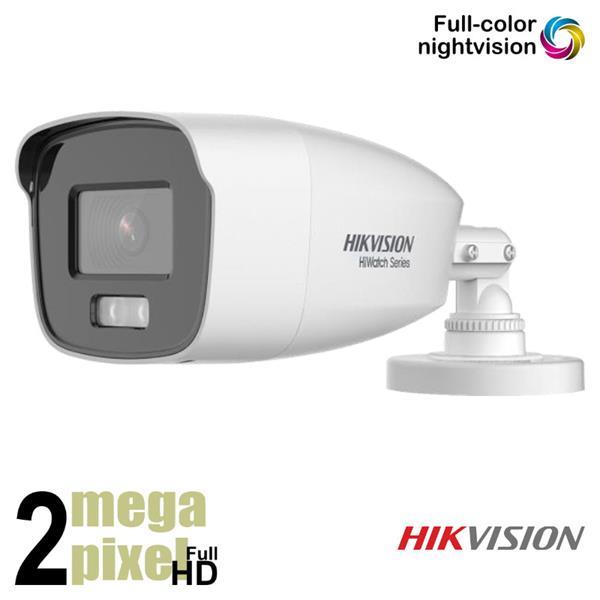 Grote foto hikvision full color bullet camera full hd nachtzicht 40 audio tv en foto professionele video apparatuur