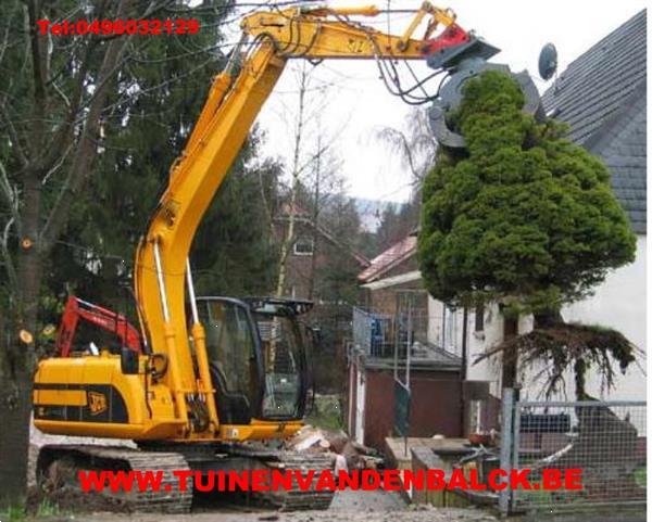 Grote foto tuinwerken grondwerken terrassen diensten en vakmensen tuinmannen en stratenmakers